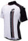 sponeed Herren Radtrikot Kurzarm Fahrrad Shirt mit Taschen US S Weiß