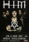 HIM - Tear On Tape, Köln 2017 » Konzertplakat/Premium Poster | Live Konzert Veranstaltung | DIN A1 «