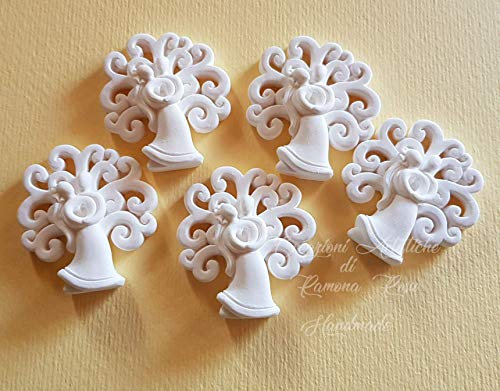 10 PZ Gessetti profumati albero della vita sposini 4,5x4 cm