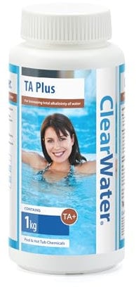 ClearWater TA Plus Alkalinity Increaser for Swimming Pool and Spa Treatment