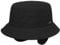 Stetson Midval Bucket Wollhut mit Ohrenklappen Winterhut Herrenhut Damenhut Stoffhut Fischerhut Damen/Herren - Futter, Lederband Winter Herbst-Winter - M (56-57 cm) schwarz