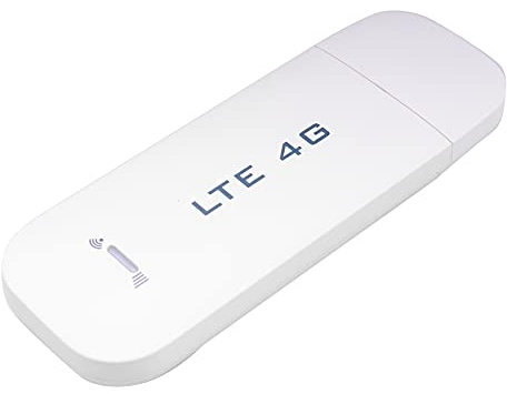 Dciustfhe 4G WiFi Router USB Dongle Modem 100Mbps with SIM Card Slot Pocket Mobile WiFi for Car Hotspot