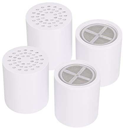 HarJue Cartuccia di ricambio per filtro doccia a 15 fasi, filtro universale ad alto rendimento per acqua dura, rimuove cloro e sostanze nocive, cura del corpo, adatta a qualsiasi filtro doccia simile