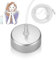 H2 Life Hydrogen Inhalation Cap Flaschenverschluss für H2Life Hydrogen Water Bottle Silber