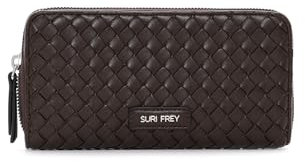 SURI FREY Karly Zip Around Wallet Brown