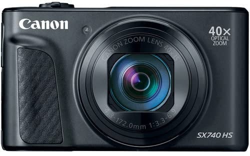 Canon PowerShot SX740 HS - Fotocamera digitale, versione internazionale, colore: Nero