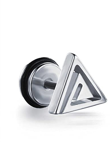 Travis Kane Stud TK-O096S Herren-Ohrringe, Einheitsgröße, Rostfreier Stahl, Nicht zutreffend.
