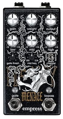 Empress Effects Heavy Menace Distortion Pedal - Black