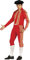 FIESTAS GUIRCA Disfraz Torero Rojo Hombre - Disfraz Torero Español Hombre Talla XL 56-58
