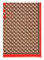 Marc O'Polo Damen Schal mit Muster elegant, Mehrfarbig (Multi/Blushed Camel), One Size