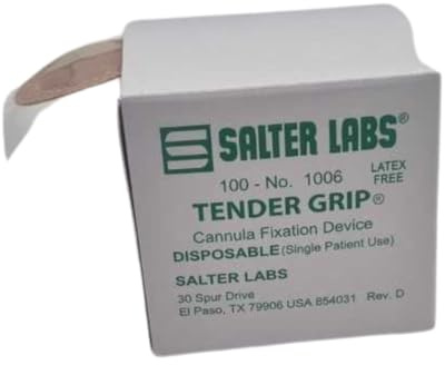 The Oxygen Store Tender Grip Cannula & Tubing Skin Fixation – Roll of 100 (50 Pairs) | Secure, Skin-Friendly Fixation for Nasal Cannula & Oxygen Tubing | Hypoallergenic & Comfortable