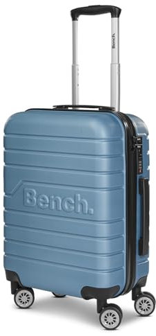 Bench Kleiner Hartgepäck Kabinen-Koffer | Cabin-Trolley 37 x 22 x 55 cm aus hochwertigem, robustem ABS Material | für Damen und Herren | 4 Doppelrollen & TSA-Schloss | Seattle Serie