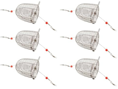 Gvvsjgdbis Shrimp Feeding Tray Shrimp Bowl Feed Tray Metal Container Bait Cage Fish Tank Accessories Shrimp Food