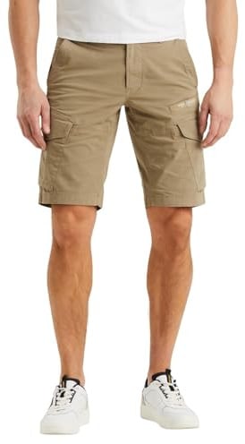 PME Legend Herren Short NORDROP Cargo Shorts Stretch Twill - Regular Fit W29-W40, Größe:W 34, Farbe:6405 Elmwood