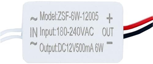 DC12V LED pilote AC220V 12W 18W 24W 36W 48W 60W for alimentation LED tension à courant constant 12V contrôle transformateurs d'éclairage(NEW 12V 0.5A 6W)