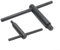 YJDOORPLAY Lathe Chuck Square Key Wrench 8MM 10MM 12MM 14MM 17MM T-Handle Spanner Tool for CNC Router Milling Machine Metal Engineering Tools(14 * 14)