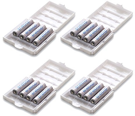 Sanyo Eneloop Piles micro AAA Lot de 16 800 mAh (Import Allemagne)