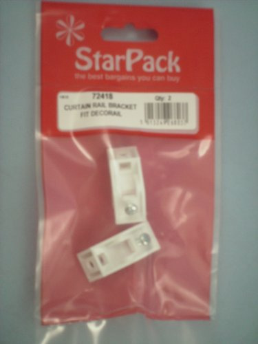 Starpack Curtain Rail Bracket to fit Decorail 72418