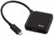 Hama 4-Port USB-Type-C-Hub (bis 5 Gbit/s, integriertes USB-Kabel) schwarz, 00135750