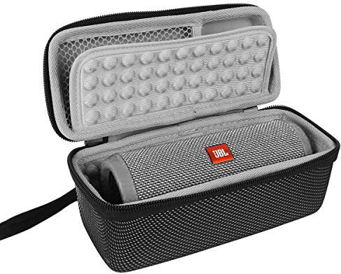 Hart Reise Schutz Hülle Etui Tasche für JBL FLIP 6 / FLIP 5 / FLIP 4 / FLIP 3 /JBL Flip Essential Bluetooth-Lautsprecher von co2CREA, Nur Tasche