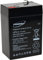 Batteria akku-net al Gel di piombo per: impianto elettrico di emergenza (UPS) Tairui TP6-4.0 6V 5Ah (sostituisce anche 4Ah 4,5Ah), 6V, Lead-Acid