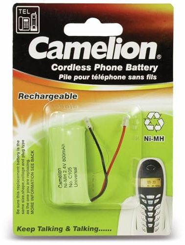 NiMH-Akkupack 2,4V/800mAh Camelion 1 Stück