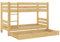 Erst-Holz® Teilbares Etagenbett Massivholz Kiefer 90x200 Zusatzbett Rollrost Stockbett 60.11-09Ni070S7