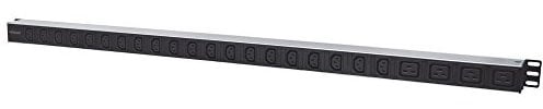 Intellinet Barre multiprise 24 Prises 20xC13 u 4X C19/ C14 Schwarz/Silber