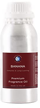 Mystic Moments | Banana Fragrance Oil | 1Kg | Banana notes create a sweet creamy banana scent for candles, soaps, wax melts and diffusers.