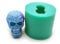 3D-Halloween-Totenkopf-Kuchenform, dekorative Silikonform, handgefertigt, Seife, Kerze, Fondant, Gelee, Schokolade, Mousse, Kuchen, Backform, Aromatherapie, Gips, Polymer-Ton, Backform, Eiswürfelform