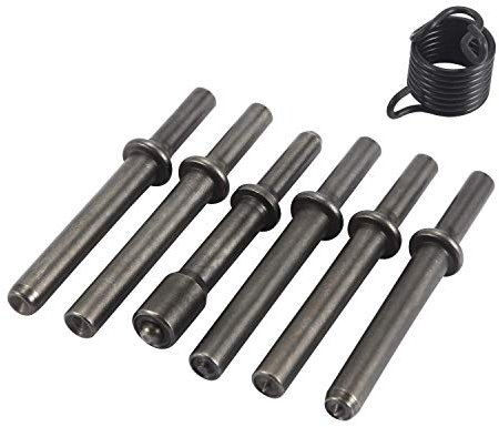 Lopbinte 7 Pcs Great Heavy Duty Smoothing Pneumatic Air Rivet Hammer Tools Kit