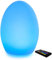 Mr.Go 8 LED Licht Ei Lampe, Farbwechsel Lampe Tischleuchte RGB Stimmungslicht mit Fernbedienung, 16 RGB Farben, Dimmbar, Wiederaufladbar Batterie, IP65 Wasserdicht