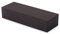 Blocco di legno di ebano fai-da-te, legname di legno di ebano vuoto Materiale fai-da-te per strumenti musicali Strumenti di impugnatura 12 * 4 * 2,5 Nero
