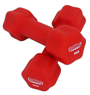 Best Germany Kurzhanteln Vinyl Hantelset Gewichte Fitness Aerobic Reha 2er Set 2 kg