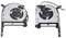 GPU CPU Cooling Fans Compatible for ASUS TUF Gaming A15 FA506 IV FA506IU FA506IH FX506 IU FX506LH Cooler Radiator Replacement Laptop Parts (CPU+GPU)