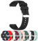 LOKEKE Correa de repuesto compatible con Huawei Watch GT4, correa de silicona de repuesto de 18 mm, compatible con Huawei Watch GT4, 18mm, Cuarzo creado, negro