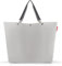 reisenthel shopper XL herringbone grey – Geräumige Shopping Bag und edle Handtasche in einem – Aus wasserabweisendem Material