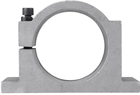 Pince de Support de Montage de Moteur de Broche CNC en Aluminium 80/100 Mm-belle Apparence, Installation Facile-pour Machines-outils CNC (80mm)