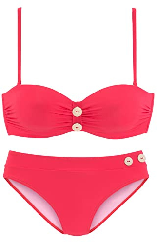 VIVANCE Damen Bügel-Bandeau-Bikini