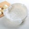 2 Pcs NUZAMAS Cotton Steamer Liners 40cm Breathable Steamer Mesh Mat 15.7Inch Reusable Non-Stick Steamer Pad Food Filter Cloth for Steaming Dumplings Bread Buns Rice
