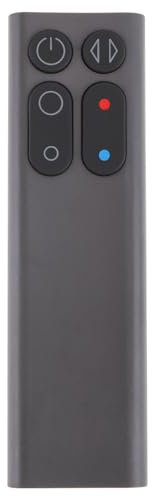 VGOL 1Pc Replacement Hot + Cool Fan Remote Control 922662-08 Compatible with Dyson Fan Models AM04 AM05 Black(Without Battery)