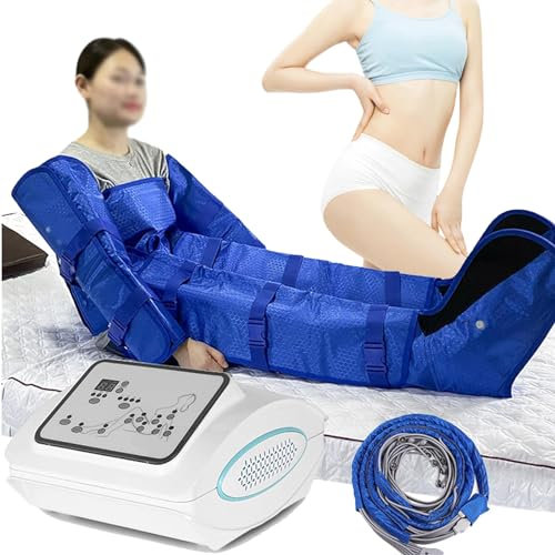 Air Compression Circulation and Relaxation Leg Massager, Full Body Air Compression Massager, 16 Cavity Electric Air Compression Massager Pressotherapy Leg Arm Waist Massager