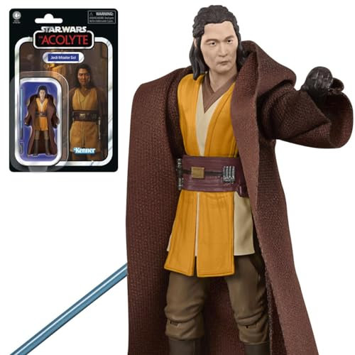 Star Wars: The Acolyte The Vintage Collection – HSF9791 – Figur mit Gelenken, 10 cm – Figuren Jedi Master Sol