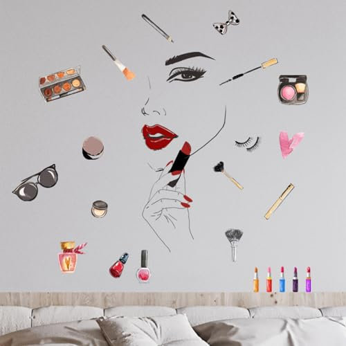 astylishome Wanddeko Schlafzimmer Wandtattoo Wandaufkleber Wandbilder für Wohnzimmer Badezimmer Spielzimmer Küche Dekorative Wandtattoos Wanddekoration 1409