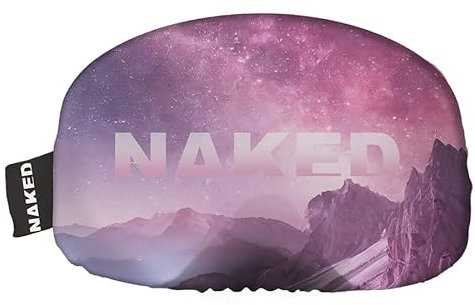 NAKED Optics Skibrillenschutz Überzug, Mikrofaser Schutzhülle Skibrille, Goggle Cover, Kratzschutz Skibrillen Schutzhülle, Goggle Sock, Unisize, Kompatibel für alle Schibrillen (Daydream)