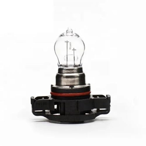 cyclingcolors 1x Glühbirne glühlampe PS19W 12V 19W PG20/1 Birne Lampe Nebelscheinwerfer Abblendlicht Standlicht Scheinwerfer, transparent