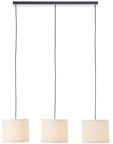Brilliant Creme Pendelleuchte Teddy 3 flammig - 60164/09