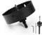 Seghe a tazza da 135 mm, bimetallica con attacco SDS-plus e codolo esagonale, corona per legno, rigips, metalli sottili, plastica