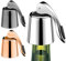 3 Pièces haut de gamme bouchon à champagne,réutilisable bouchon vin Inoxydable, Bouchon Bouteille vin Acier Inoxydable,Gardez la fraîcheur pour Conserver Le vin,pour le Vin,le Champagne