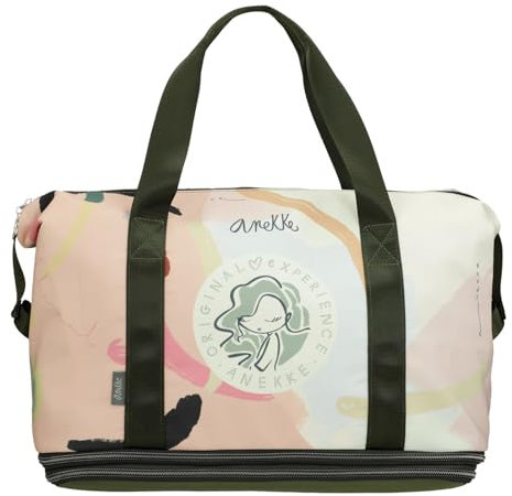 Anekke | Smart erweiterbare Reisetasche | Damengepäck, Kabinengröße, großes Modell mit Extender | 52 x 36/58 x 22 cm | Mehrfarbig, mehrfarbig, 52 x 36/58 x 22 cm